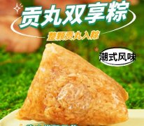 贡丸双享粽